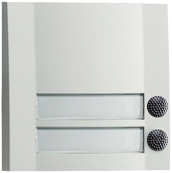 Grothe 51203 Belknop Met naambord  Wit/zwart