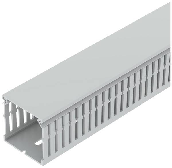 OBO Bettermann 6132554 Kabelgoot Bovenstuk (l x b x h) 2000 x 60 x 60 mm 18 stuk(s) Grijs