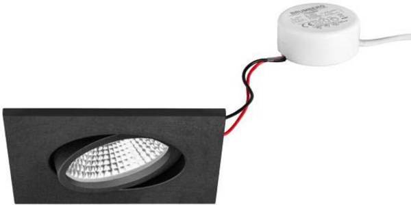 Brumberg 40488183 40488183 LED-inbouwlamp   LED  7 W Zwart