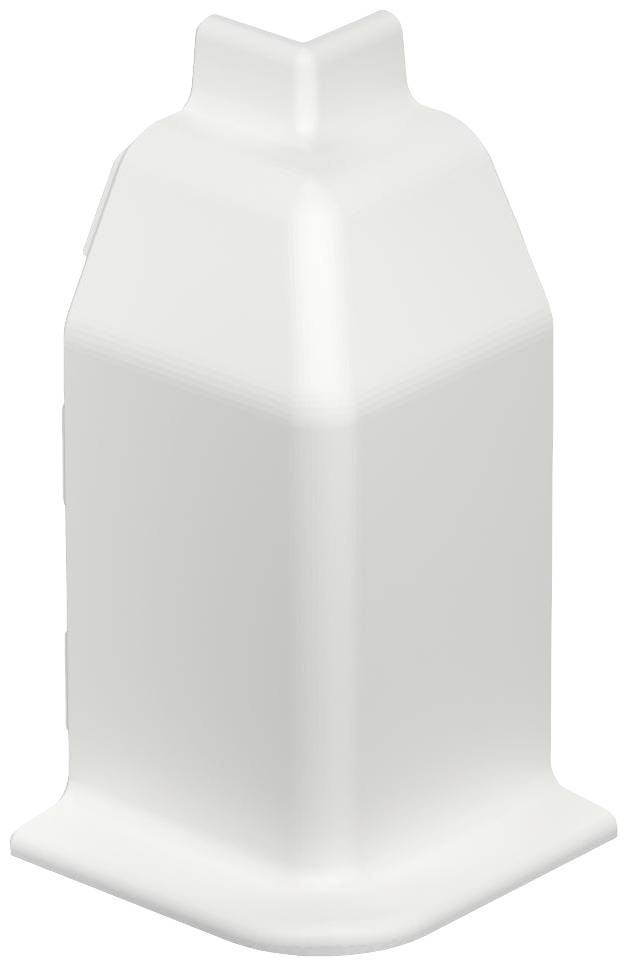 Een witte, lege drankkartonverpakking zonder etiket of tekst, staat rechtop op een witte achtergrond.