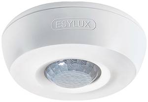 Conrad ESYLUX EB10431357 Aanwezigheidsmelder (plafond) Plafond, Opbouw (op muur) 360 ° Wit IP20 aanbieding
