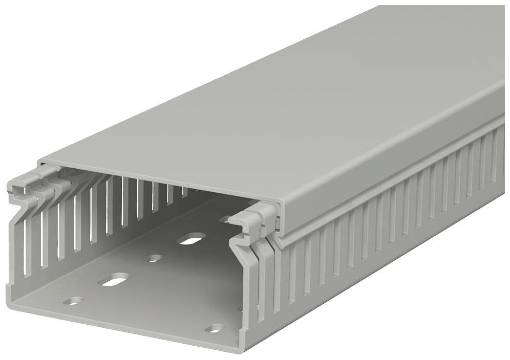 OBO Bettermann 6178016 Kabelgoot Bovenstuk (l x b x h) 2000 x 80 x 40 mm 1 stuk(s) Grijs