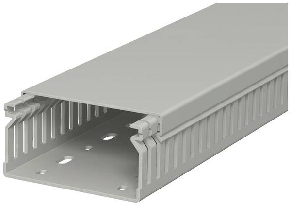 OBO Bettermann 6178016 Kabelgoot Bovenstuk (l x b x h) 2000 x 80 x 40 mm 1 stuk(s) Grijs