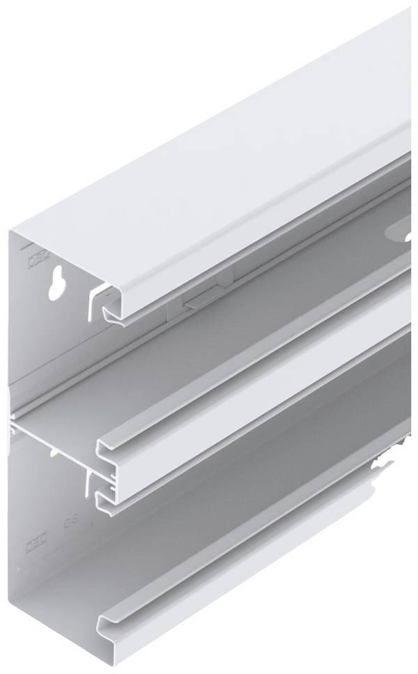 OBO Bettermann 6278400 Kabelgoot  (l x b) 2000 mm x 210 mm Wit 1 stuk(s)