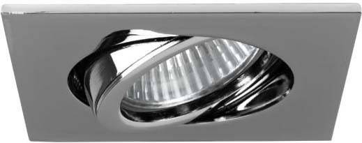 Grijze autolamp met een reflecterende, gegroefde oppervlakte, ingebed in een zwarte behuizing.