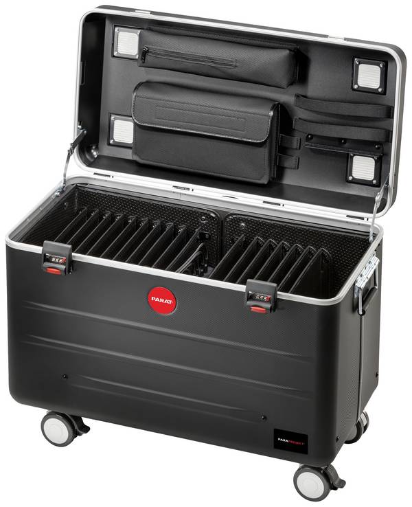 Parat PARAPROJECT® Case TC16 TwinCharge Laad- en managementsysteem Wagen  Bekabeling voor USB-C