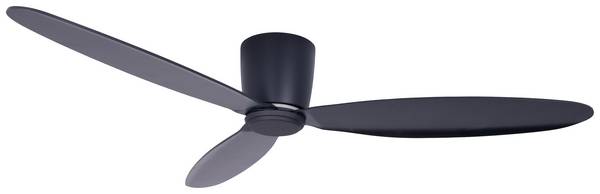 Lucci AIR Radar CTC Plafondventilator 35 W (Ø x h) 132 cm x 20 cm Zwart Met afstandsbediening
