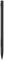 Zwarte digitale stylus met twee zijtoetsen, geschikt voor tekenen en schrijven op digitale apparaten.