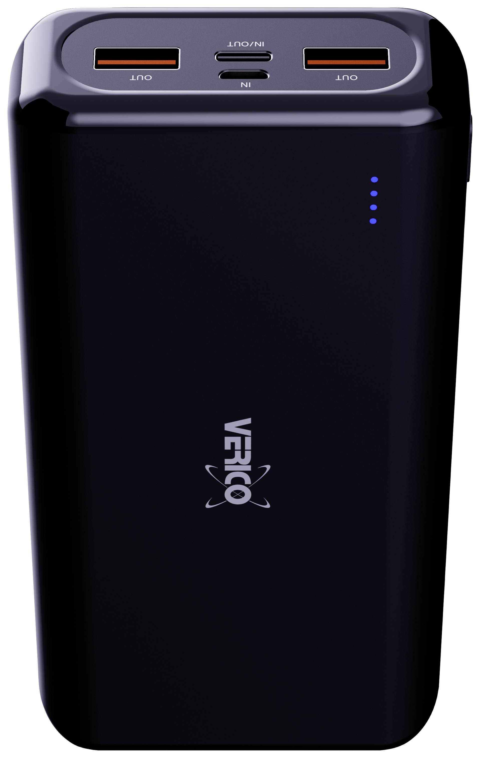 Verico Power Pro PD Powerbank 20000 mAh USB PD LiPo USB-A, USB-C Zwart