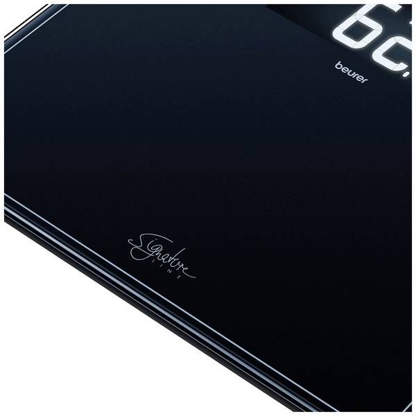 Beurer GS 410 Signature Line 73576 Personenweegschaal Digitaal Weegbereik (max.): 200 kg Zwart