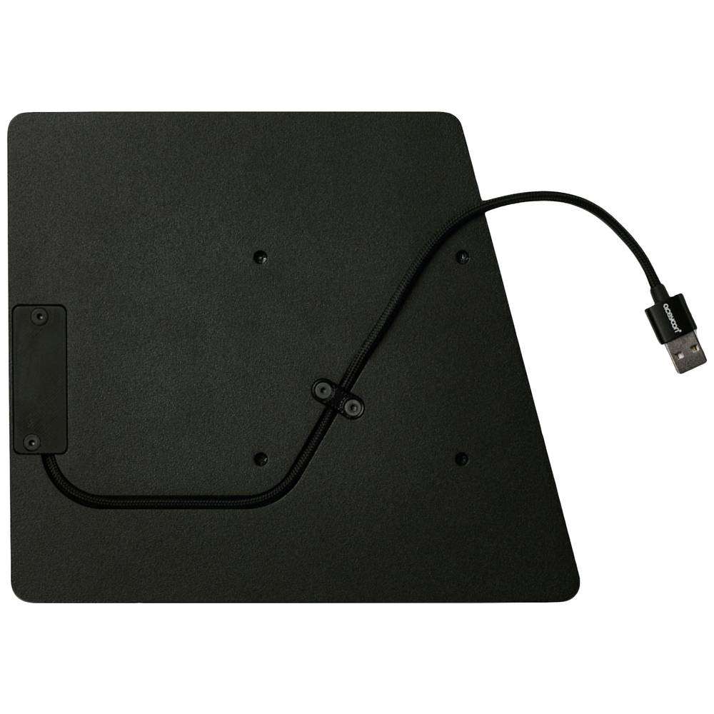Houder Companion Wall Home voor Samsung Tab A8 10.5 inch - Zwart - USB-C