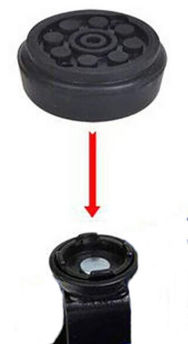 IWH 39mm 2to Rubberen pad