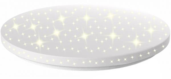 Blulaxa 49144 Aina-L Stars LED-plafondlamp, LED-wandlamp LED LED vast ingebouwd  24 W Wit