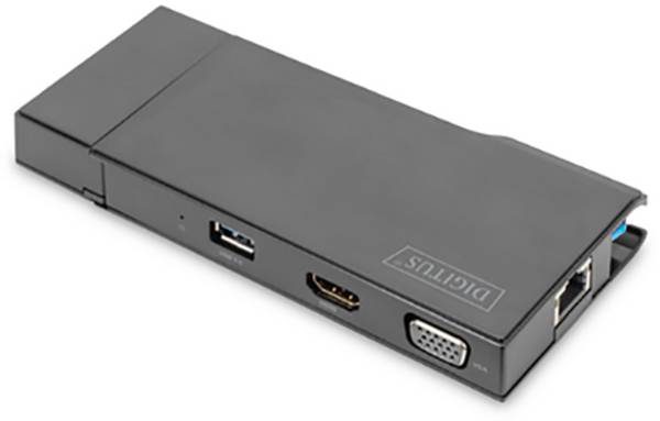 Digitus DIGITUS Universal Docking St USB 3.0 7-P Laptopdockingstation