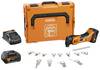 Fein Multimaster AMM 700 1.7 Q Autoglas AS 71293762000 Multifunctioneel accugereedschap Incl. accu, Incl. 2 accu's, Incl. lader, Incl. accessoires, Incl. koffer 19-delig 18 V 5 Ah Aantal meegeleverde accu's: 2