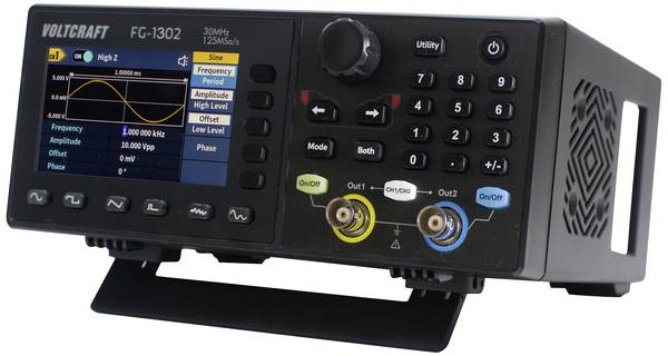 VOLTCRAFT FG-1302 Functiegenerator  1 µHz - 30 MHz 2-kanaals Arbitrair