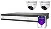 ABUS Performance Line TVVR33622D Analoog, AHD Bewakingscameraset 6-kanaals Met 2 camera's 1920 x 1080 Pixel 1 TB