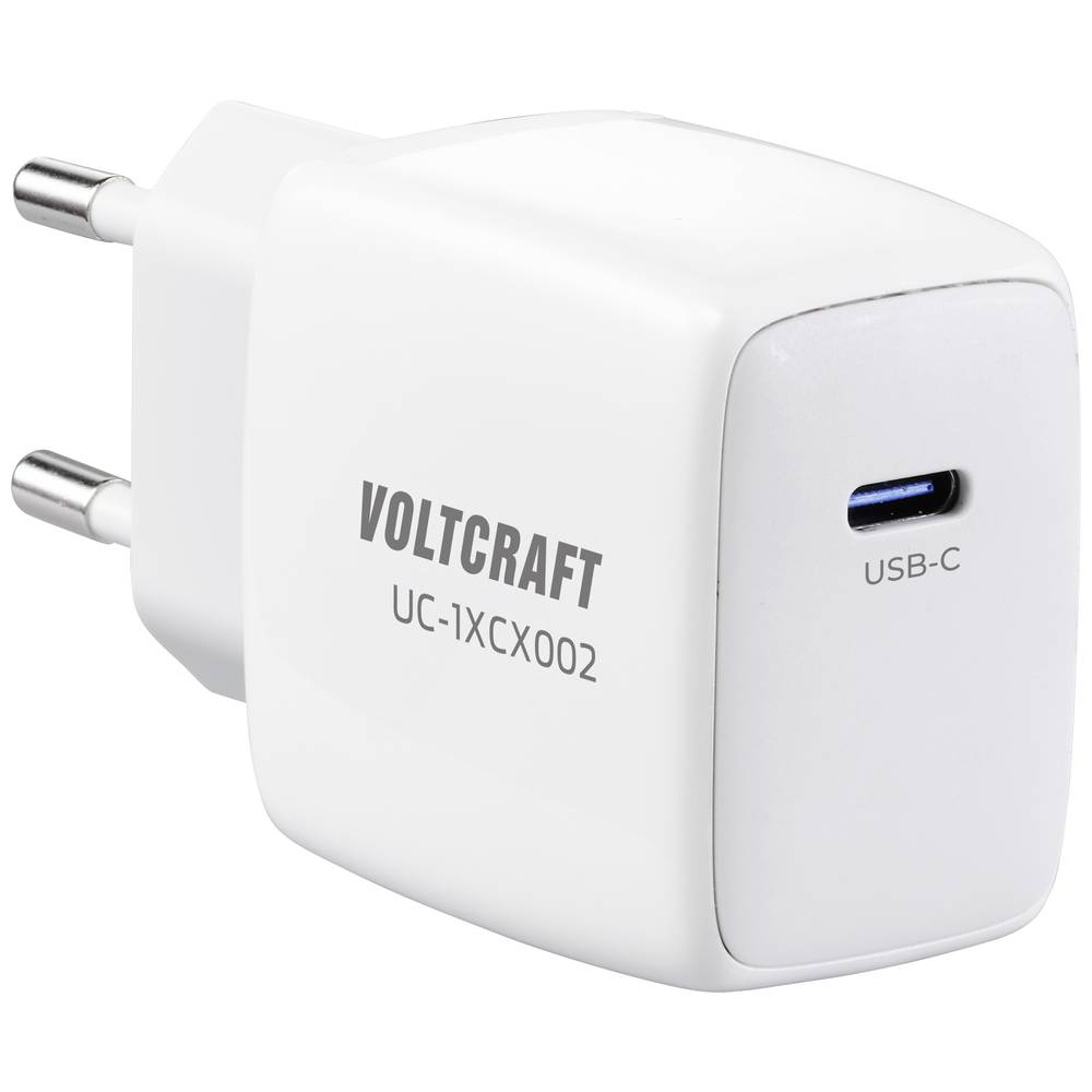 VOLTCRAFT VC-13082885 USB-oplader Binnen Uitgangsstroom (max.) 3 A 1 x USB-C bus (Power Delivery)