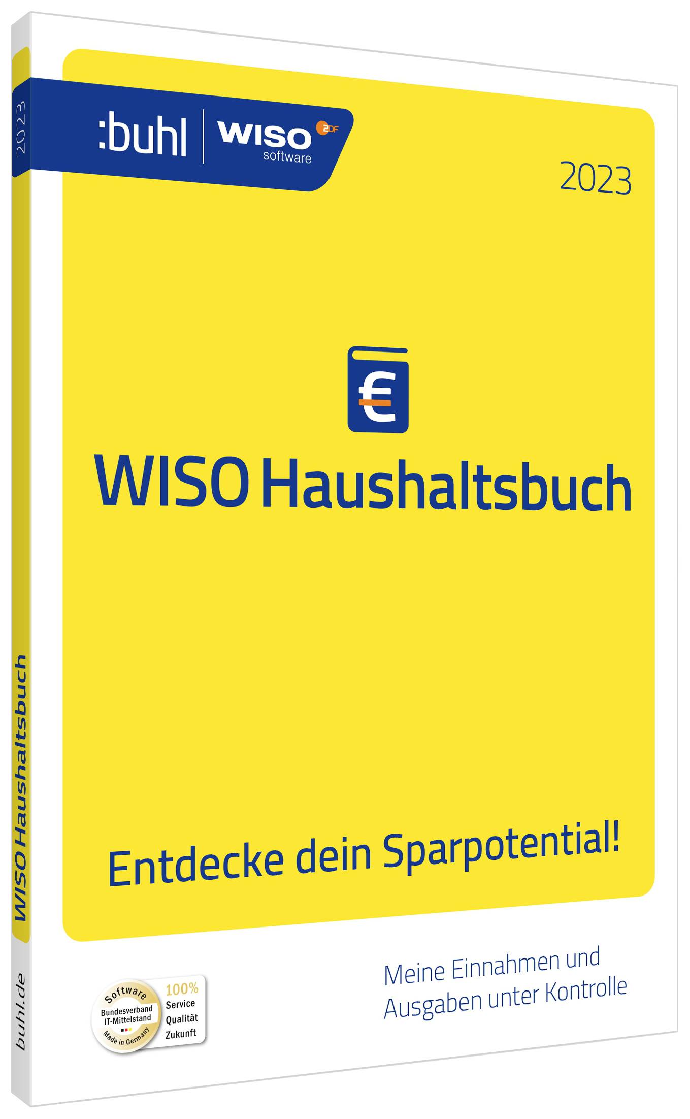 WISO Haushaltsbuch 2023 Volledige versie, 1 licentie Windows Financiële software-1