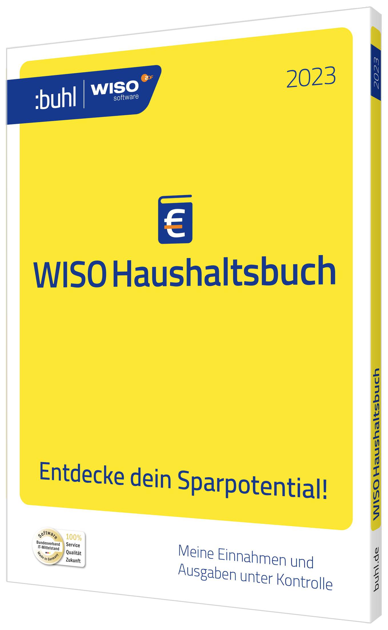 WISO Haushaltsbuch 2023 Volledige versie, 1 licentie Windows Financiële software-2