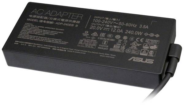 Asus 90XB06MN-MPW000, 0A001-00970000, ADP-240EB B, 0A001-00970400, A20-240P1A Laptop netvoeding 240 W 20 V 12 A