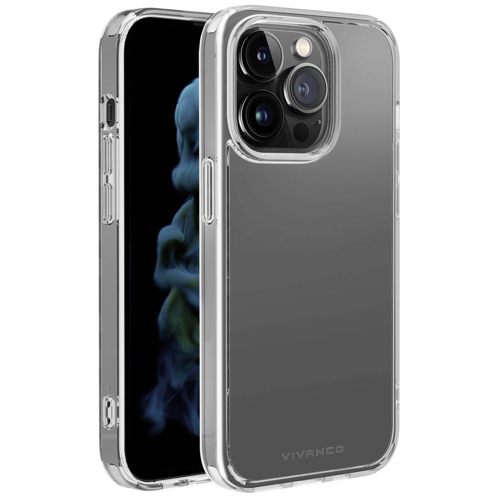 Vivanco Safe and Steady Backcover Apple iPhone 14 Pro Max Transparant