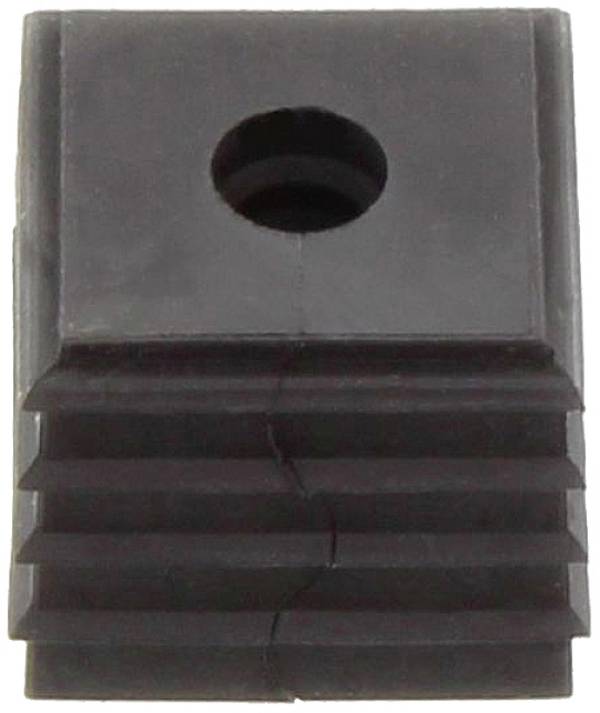 CONTA-CLIP KDS-DE 6-7 BK Afdichtingselement UV-bestendig, Met trekontlasting Klem-Ø (max.) 7 mm Thermoplastisch elastomeer Zwart 10 stuk(s)