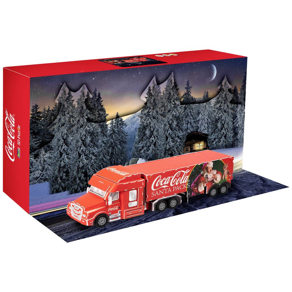 Revell 01041 Coca-Cola Truck - 3D Puzzel Adventskalender 3D Puzzel