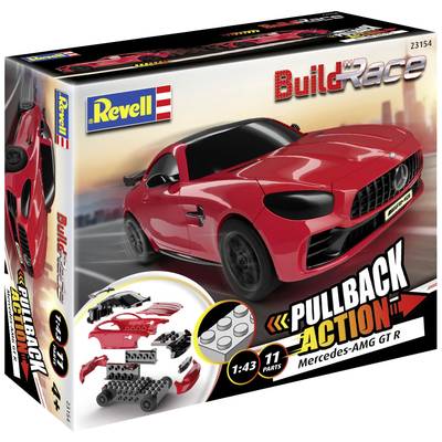 Revell 23154 Build 'n Race Mercedes-AMG GT R, rot Auto (bouwpakket) 1:43