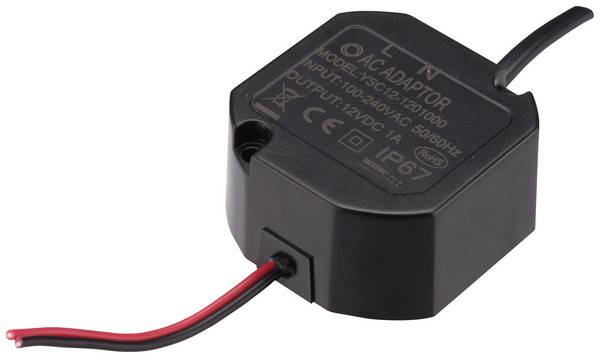 Dehner Elektronik YSC 12-120100 Netvoedingsmodule 12 V/DC 1 A 12 W
