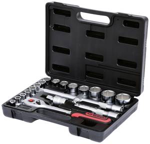 Conrad KS Tools 911.0620 911.0620 Dopsleutelset 20-delig aanbieding