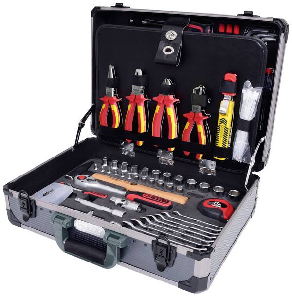 KS Tools 9110628 911.0628 Gereedschapsset Electricien Incl. koffer