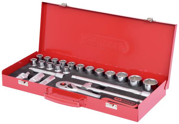 KS Tools  917.4024 Dopsleutelset Metrisch 1/2" (12,5 mm) 24-delig