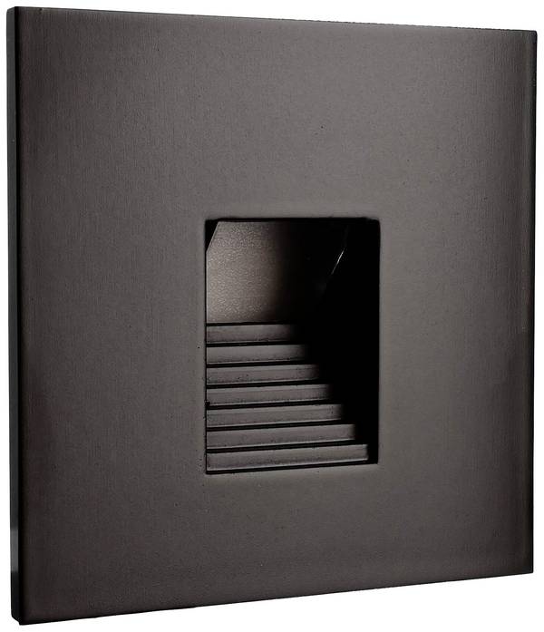 Deko Light Abdeckung eckig schwarz Stufe für Alwaid 930487 Afdekking     Zwart