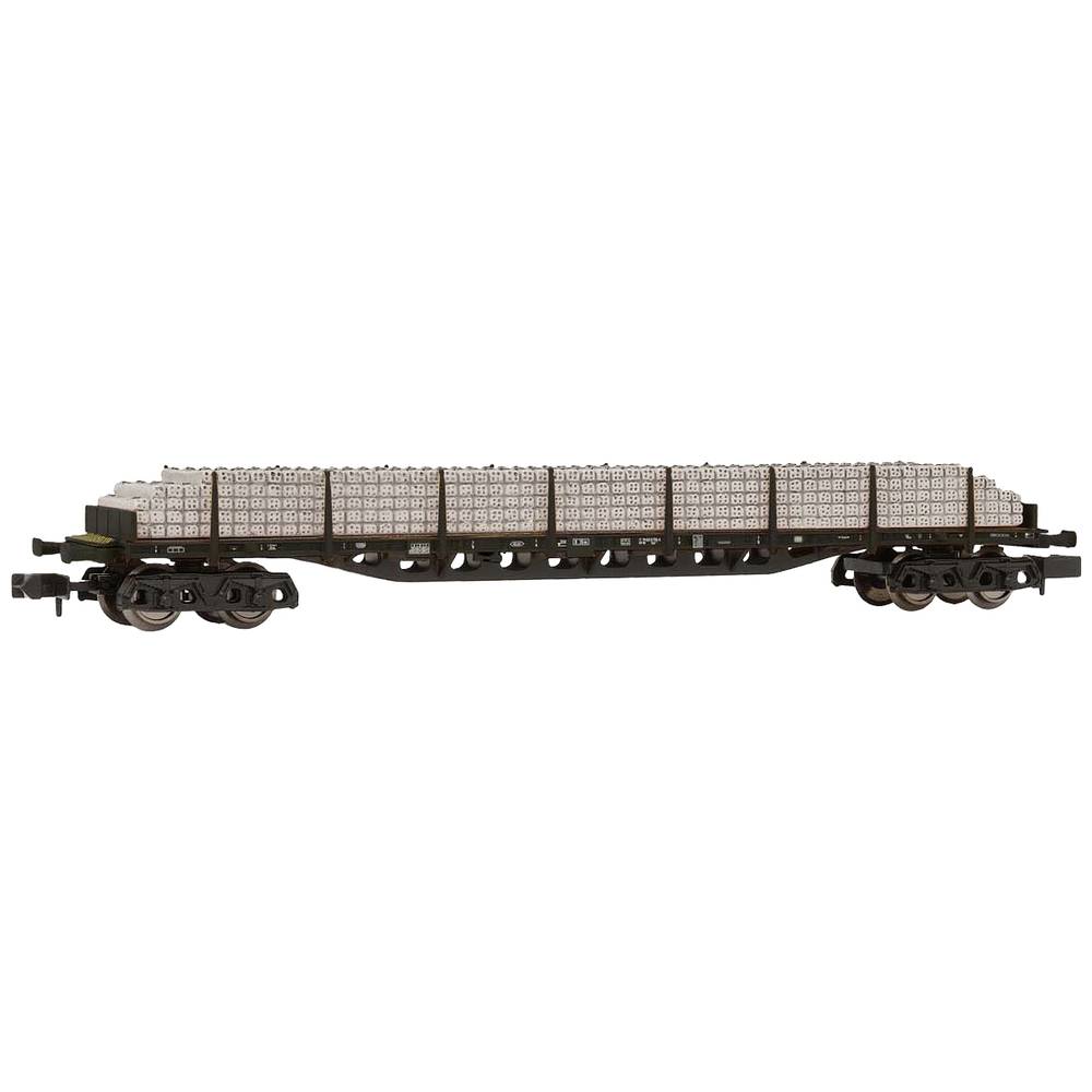 Arnold - 4-axle Flat Wagon Sgjs716 Db Bl Loaded Concrete Iv - ARN-HN6463