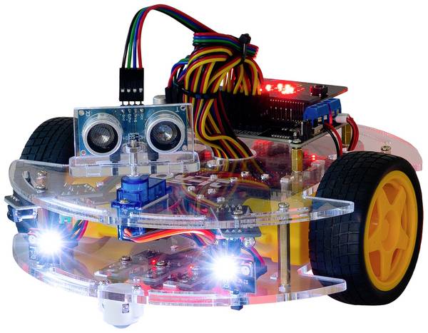 Joy-it Robot Micro:Bit "JoyCar" Kant-en-klaar MB-Joy-Car-set4