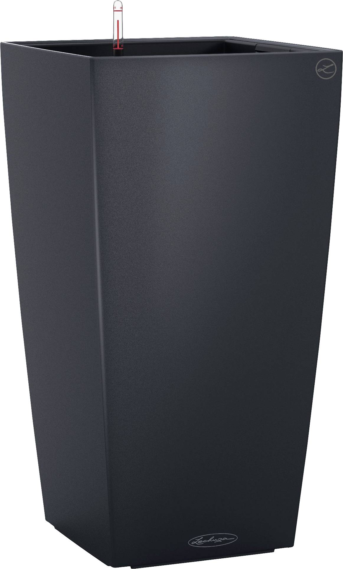 LECHUZA Cubico Color 40 Plantenbak Slate Sub-Irrigatiesysteem 40 x 40 x 75 cm 40x40x75cm-0
