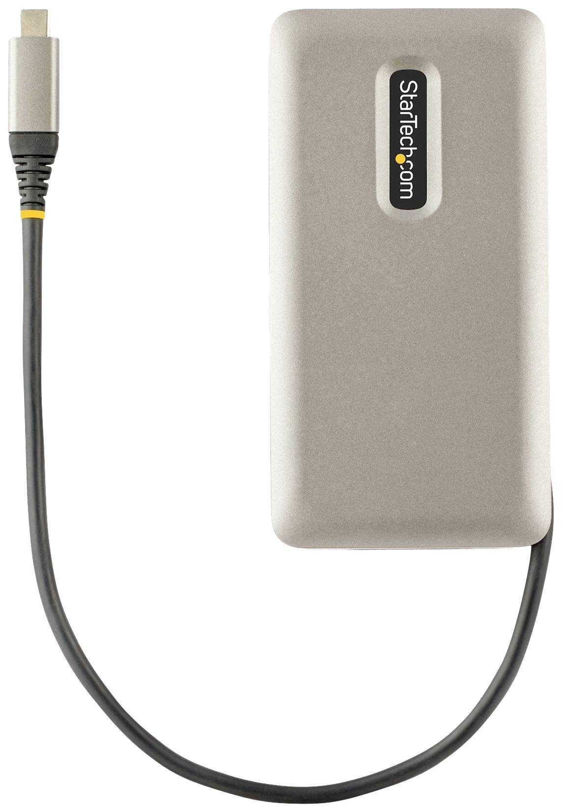 Externe harde schijf met USB-C-kabel en StarTech.com-logo, ideaal voor het opslaan van grote hoeveelheden gegevens.