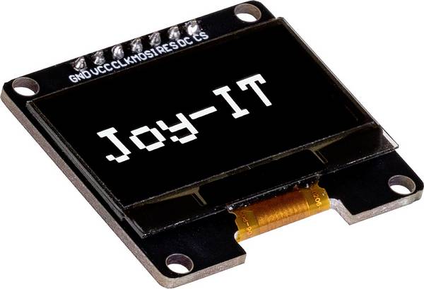 Joy-it SBC-OLED01.3 Displaymodule 3.3 cm (1.3 inch) 128 x 64 Pixel Geschikt voor serie: Arduino, Raspberry Pi®, ASUS Tinker Board, Banana Pi, C-Control, Calliope, LEGO® Education, LEGO® Technic, BBC micro:bit, Rock Pi