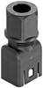 Connector Han 1A-back shell 5,7-10mm 09100000400 HARTING 1 stuk(s)