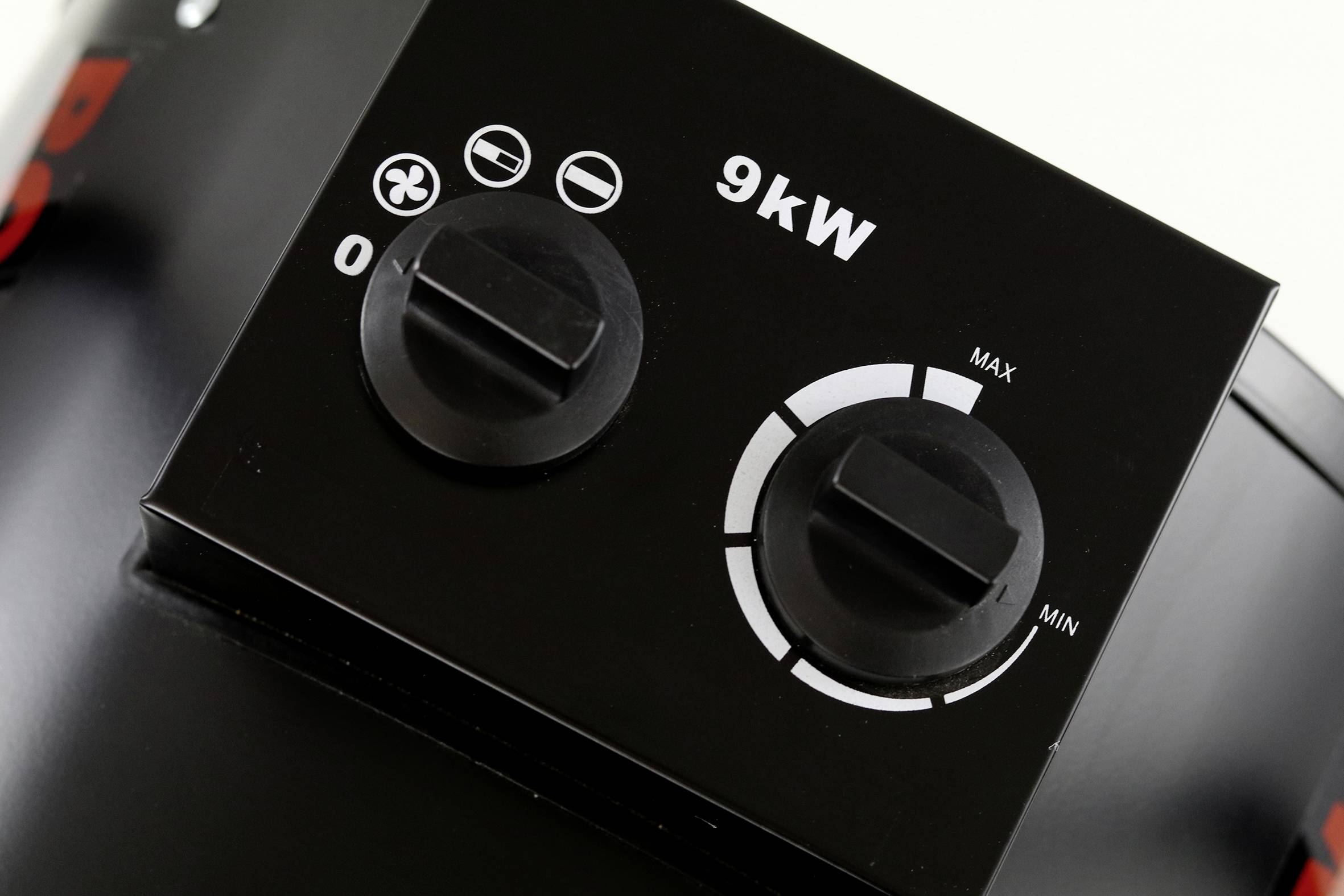 ROWI HIH 9000/2/1 Warmtekanon 270 m³ Zwart-1