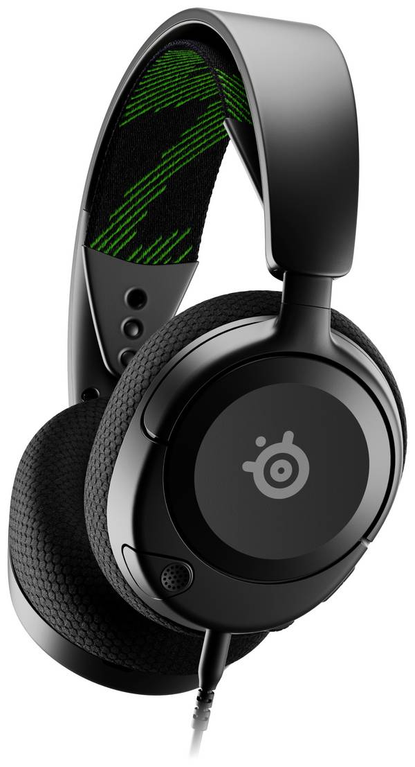 Steelseries Arctis Nova 1X Over Ear headset  Kabel Stereo Zwart Ruisonderdrukking (microfoon) Headset, Volumeregeling, Microfoon uitschakelbaar (mute) Gamen