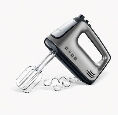 Severin 3832 Handmixer 400 W RVS, Grijs metallic