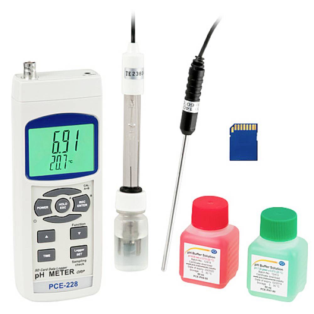 PCE Instruments PCE-228-Kit pH-meter pH-waarde, Redox (ORP)