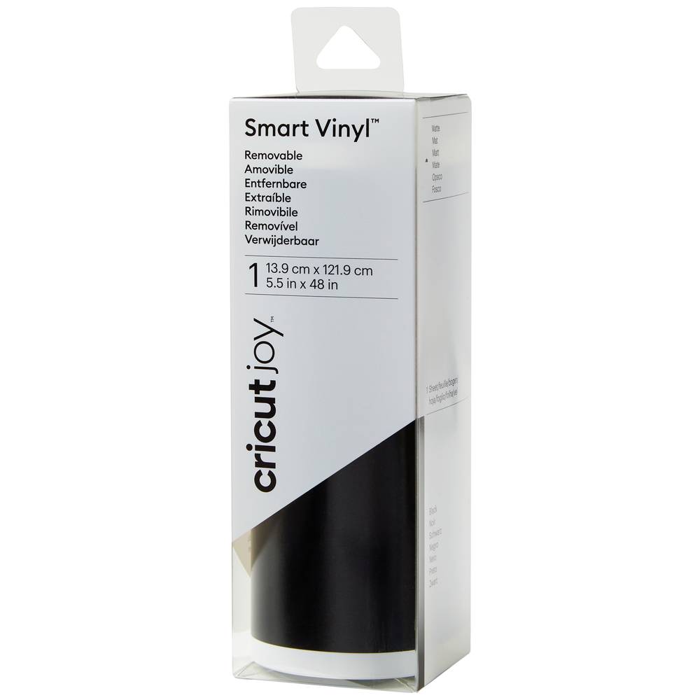 Cricut Joy Smart Vinyl | verwijderbaar | zwart | 14x122cm