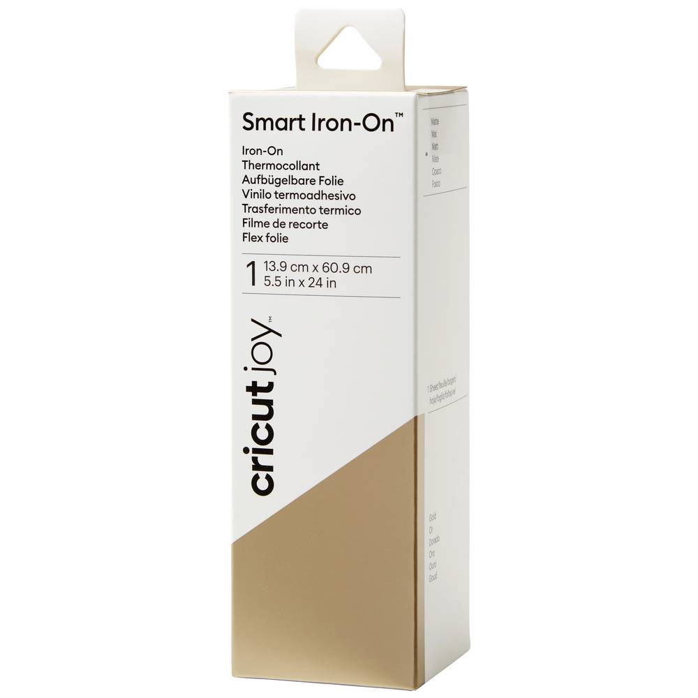 Cricut Joy Smart Iron-On | goud | 14x60cm