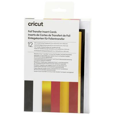 Cricut Insert Cards FOIL Royal Flush R40 Kaartenset  Wit, Zwart, Rood