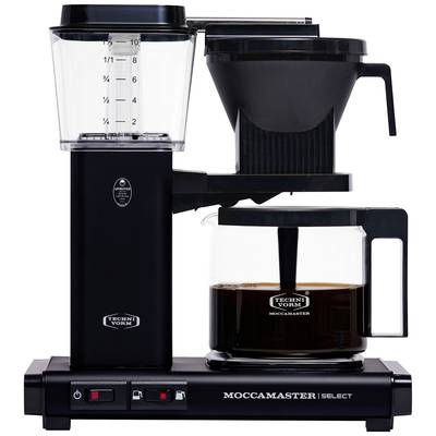 Moccamaster KBG Select Koffiezetapparaat Zwart (mat)  Capaciteit koppen: 10 Glazen kan, Warmhoudfunctie