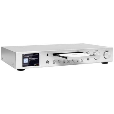 CD-speler met open lade en CD erin, toont display 'CD', 'Uitwerpen', 'Categorie: Diskos', '18-09-2022'.