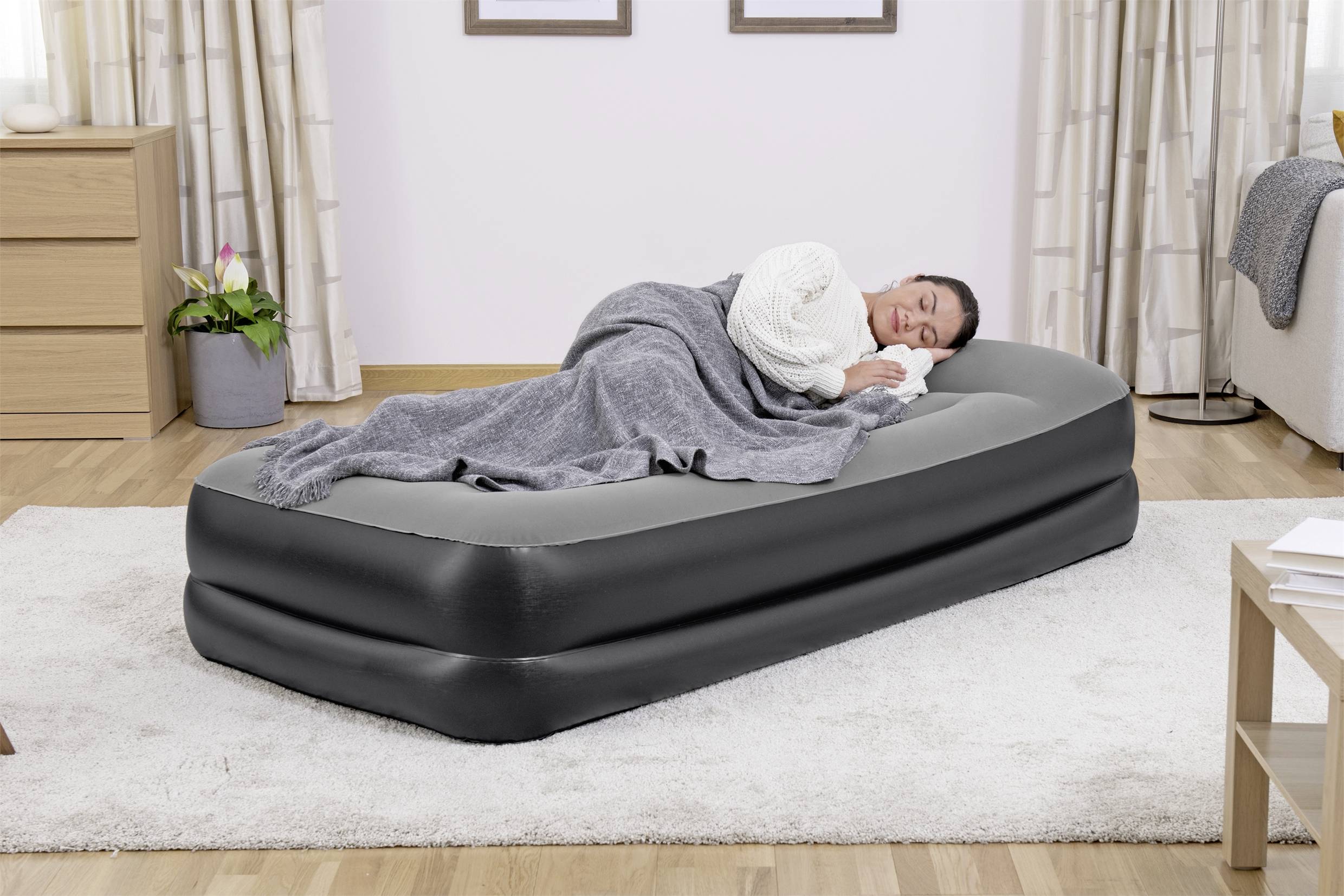 BESTWAY Opblaasbed - Tritech 1P - 191 x 97 x 46 cm - Ingebouwde Elektrische Pomp 191x97x46-6